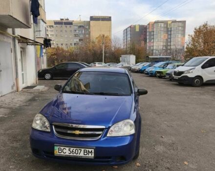 Синий Шевроле Лачетти, объемом двигателя 1.6 л и пробегом 200 тыс. км за 3550 $, фото 1 на Automoto.ua