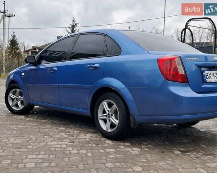 Синий Шевроле Лачетти, объемом двигателя 1.6 л и пробегом 199 тыс. км за 3849 $, фото 9 на Automoto.ua