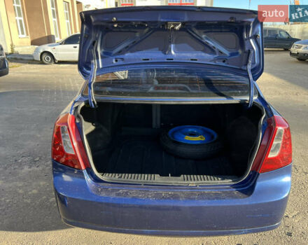 Синий Шевроле Лачетти, объемом двигателя 1.6 л и пробегом 215 тыс. км за 3499 $, фото 13 на Automoto.ua