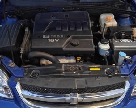 Синий Шевроле Лачетти, объемом двигателя 1.6 л и пробегом 254 тыс. км за 3800 $, фото 2 на Automoto.ua