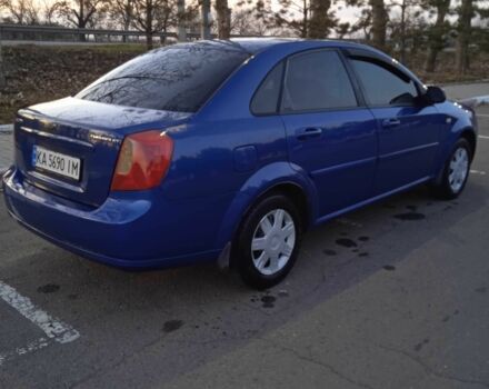Синий Шевроле Лачетти, объемом двигателя 1.6 л и пробегом 254 тыс. км за 3800 $, фото 10 на Automoto.ua