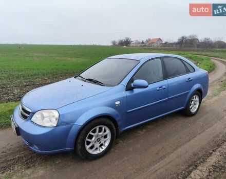 Синий Шевроле Лачетти, объемом двигателя 1.8 л и пробегом 134 тыс. км за 4200 $, фото 2 на Automoto.ua