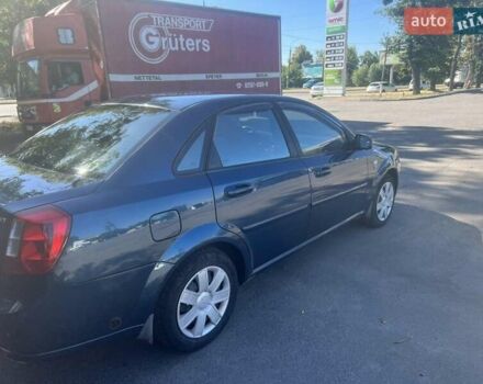 Синий Шевроле Лачетти, объемом двигателя 1.8 л и пробегом 125 тыс. км за 4300 $, фото 5 на Automoto.ua