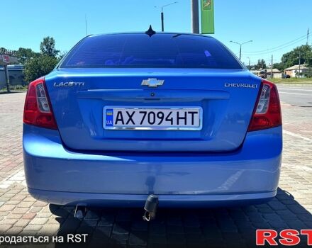 Синий Шевроле Лачетти, объемом двигателя 1.8 л и пробегом 215 тыс. км за 5800 $, фото 2 на Automoto.ua