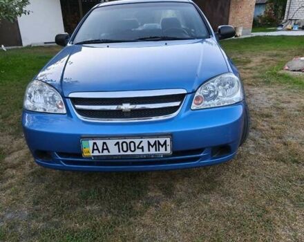 Синий Шевроле Лачетти, объемом двигателя 1.6 л и пробегом 157 тыс. км за 5000 $, фото 1 на Automoto.ua