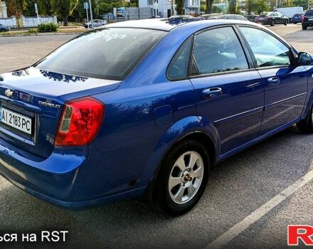 Синий Шевроле Лачетти, объемом двигателя 1.8 л и пробегом 182 тыс. км за 4800 $, фото 1 на Automoto.ua