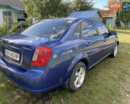 Синий Шевроле Лачетти, объемом двигателя 1.8 л и пробегом 221 тыс. км за 4000 $, фото 1 на Automoto.ua