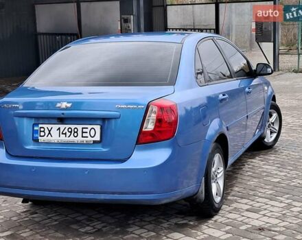 Синий Шевроле Лачетти, объемом двигателя 1.6 л и пробегом 199 тыс. км за 3849 $, фото 5 на Automoto.ua