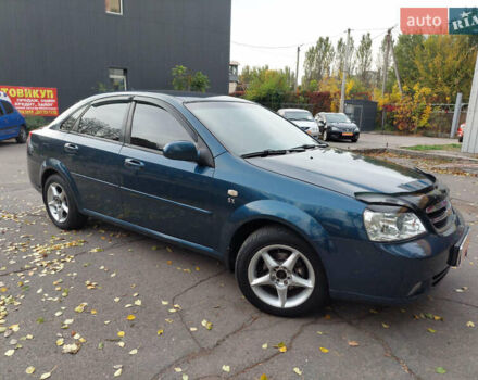 Синий Шевроле Лачетти, объемом двигателя 1.8 л и пробегом 190 тыс. км за 4300 $, фото 11 на Automoto.ua