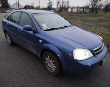 Синий Шевроле Лачетти, объемом двигателя 1.8 л и пробегом 260 тыс. км за 4500 $, фото 4 на Automoto.ua