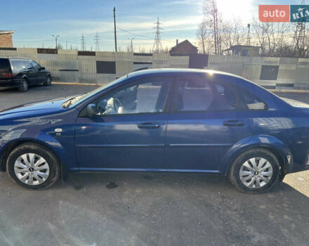 Синий Шевроле Лачетти, объемом двигателя 1.6 л и пробегом 215 тыс. км за 3499 $, фото 1 на Automoto.ua
