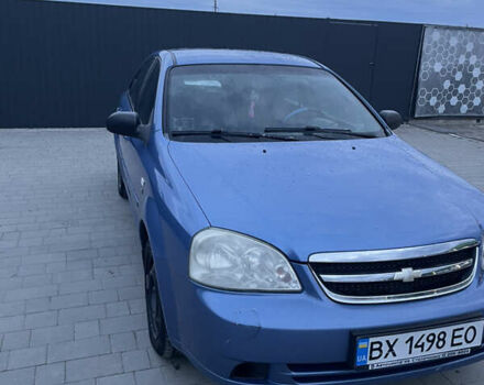 Синий Шевроле Лачетти, объемом двигателя 1.6 л и пробегом 198 тыс. км за 3300 $, фото 1 на Automoto.ua