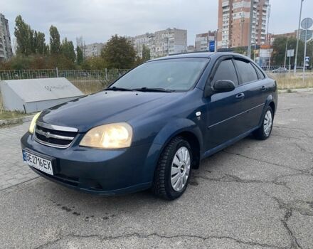 Синий Шевроле Лачетти, объемом двигателя 1.6 л и пробегом 270 тыс. км за 3700 $, фото 1 на Automoto.ua