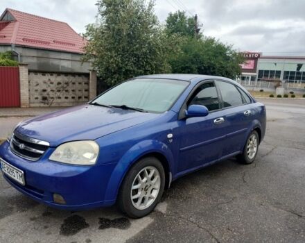 Синий Шевроле Лачетти, объемом двигателя 1.8 л и пробегом 321 тыс. км за 3100 $, фото 1 на Automoto.ua