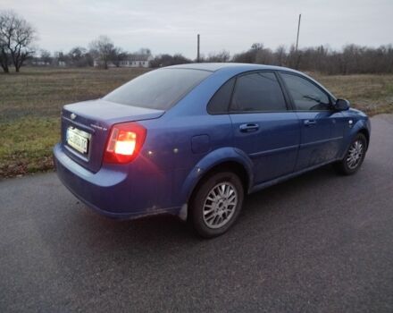 Синий Шевроле Лачетти, объемом двигателя 1.8 л и пробегом 260 тыс. км за 4500 $, фото 2 на Automoto.ua