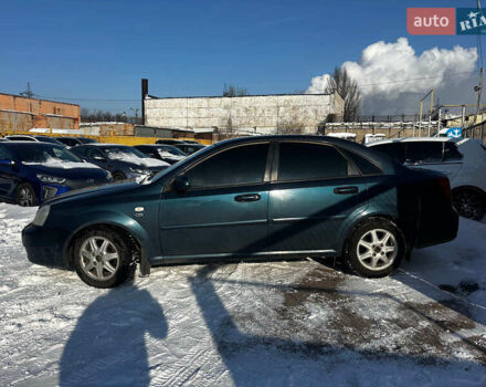 Синий Шевроле Лачетти, объемом двигателя 1.8 л и пробегом 214 тыс. км за 4890 $, фото 1 на Automoto.ua