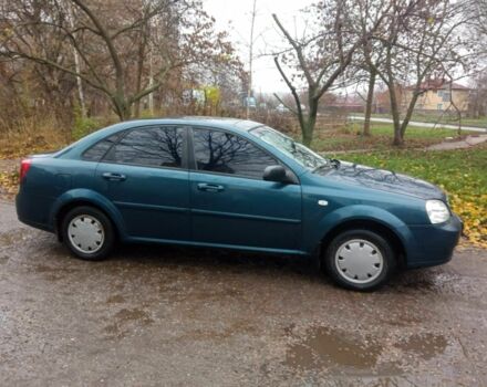 Синий Шевроле Лачетти, объемом двигателя 1.6 л и пробегом 230 тыс. км за 3200 $, фото 1 на Automoto.ua