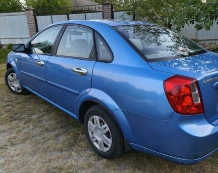 Синий Шевроле Лачетти, объемом двигателя 1.6 л и пробегом 157 тыс. км за 5000 $, фото 4 на Automoto.ua