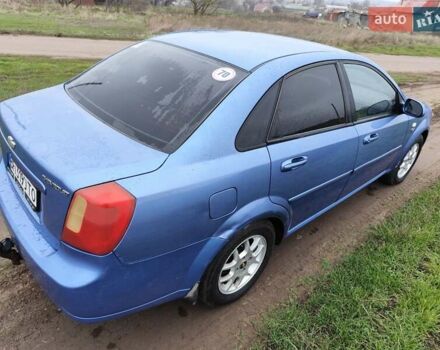 Синий Шевроле Лачетти, объемом двигателя 1.8 л и пробегом 134 тыс. км за 4200 $, фото 3 на Automoto.ua