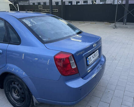 Синий Шевроле Лачетти, объемом двигателя 1.6 л и пробегом 198 тыс. км за 3300 $, фото 5 на Automoto.ua
