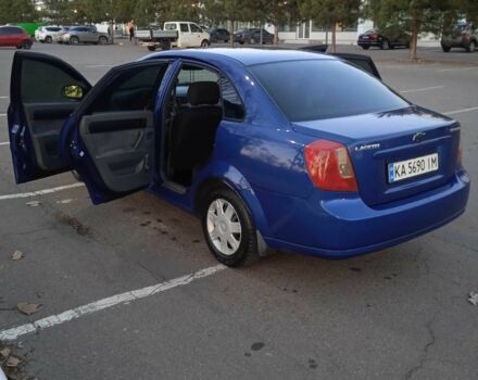 Синий Шевроле Лачетти, объемом двигателя 1.6 л и пробегом 254 тыс. км за 3800 $, фото 14 на Automoto.ua