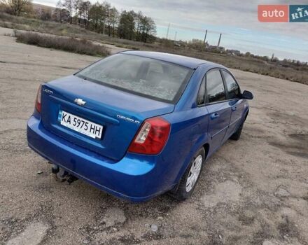 Синий Шевроле Лачетти, объемом двигателя 1.8 л и пробегом 349 тыс. км за 4600 $, фото 9 на Automoto.ua