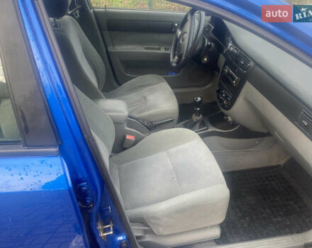 Синій Шевроле Лачетті, об'ємом двигуна 1.8 л та пробігом 193 тис. км за 4700 $, фото 14 на Automoto.ua