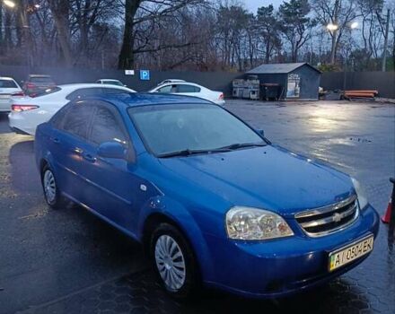 Синий Шевроле Лачетти, объемом двигателя 1.6 л и пробегом 107 тыс. км за 6000 $, фото 1 на Automoto.ua