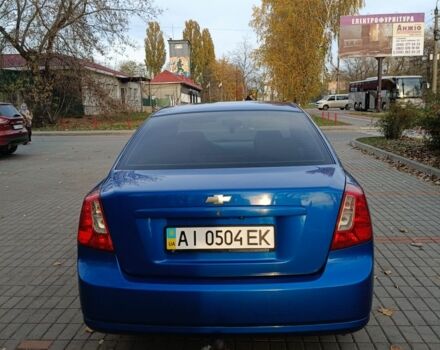 Синий Шевроле Лачетти, объемом двигателя 1.6 л и пробегом 106 тыс. км за 5150 $, фото 4 на Automoto.ua