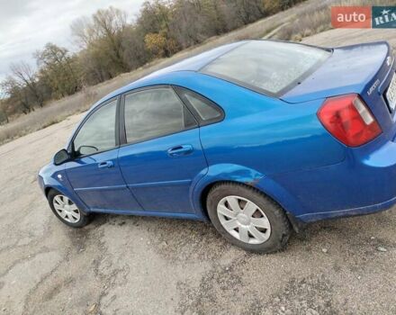 Синий Шевроле Лачетти, объемом двигателя 1.8 л и пробегом 349 тыс. км за 4600 $, фото 14 на Automoto.ua