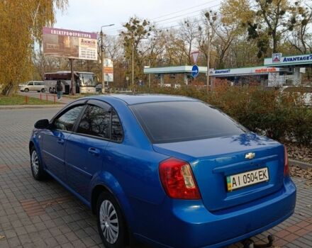 Синий Шевроле Лачетти, объемом двигателя 1.6 л и пробегом 106 тыс. км за 5150 $, фото 3 на Automoto.ua