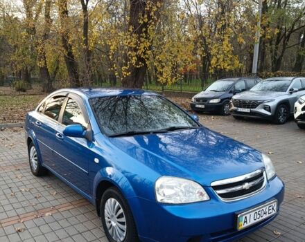 Синий Шевроле Лачетти, объемом двигателя 1.6 л и пробегом 106 тыс. км за 5150 $, фото 1 на Automoto.ua