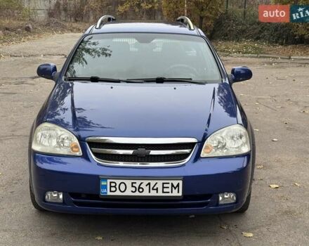 Синий Шевроле Лачетти, объемом двигателя 1.8 л и пробегом 161 тыс. км за 4500 $, фото 2 на Automoto.ua