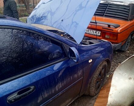 Синий Шевроле Лачетти, объемом двигателя 1.8 л и пробегом 276 тыс. км за 2500 $, фото 6 на Automoto.ua