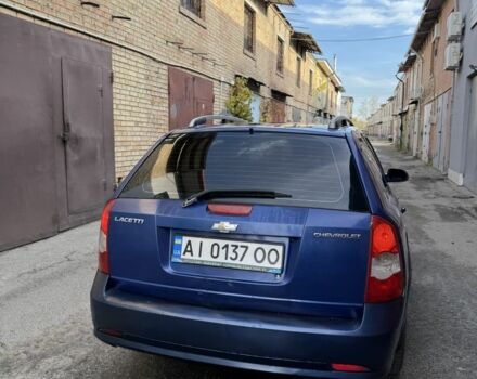 Синий Шевроле Лачетти, объемом двигателя 1.8 л и пробегом 350 тыс. км за 3500 $, фото 4 на Automoto.ua