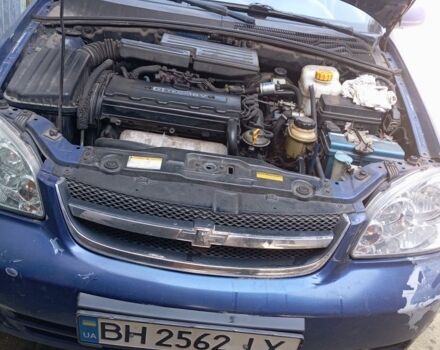 Синий Шевроле Лачетти, объемом двигателя 1.8 л и пробегом 280 тыс. км за 2500 $, фото 1 на Automoto.ua