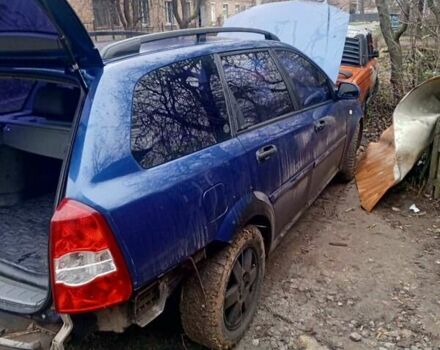 Синий Шевроле Лачетти, объемом двигателя 1.8 л и пробегом 276 тыс. км за 2500 $, фото 4 на Automoto.ua