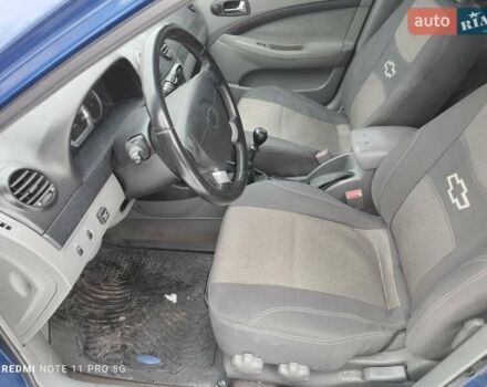 Синий Шевроле Лачетти, объемом двигателя 1.8 л и пробегом 180 тыс. км за 4100 $, фото 13 на Automoto.ua