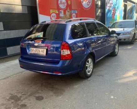 Синий Шевроле Лачетти, объемом двигателя 1.8 л и пробегом 260 тыс. км за 3500 $, фото 1 на Automoto.ua