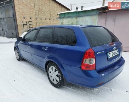 Синий Шевроле Лачетти, объемом двигателя 1.8 л и пробегом 180 тыс. км за 4100 $, фото 4 на Automoto.ua