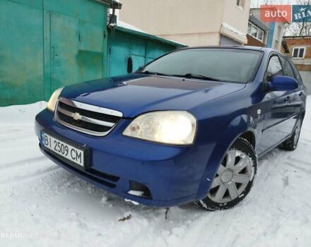 Синий Шевроле Лачетти, объемом двигателя 1.8 л и пробегом 180 тыс. км за 4100 $, фото 1 на Automoto.ua