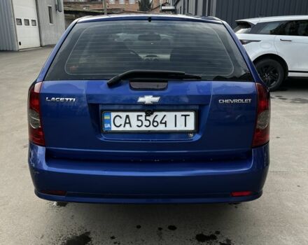 Синий Шевроле Лачетти, объемом двигателя 1.8 л и пробегом 200 тыс. км за 3990 $, фото 2 на Automoto.ua