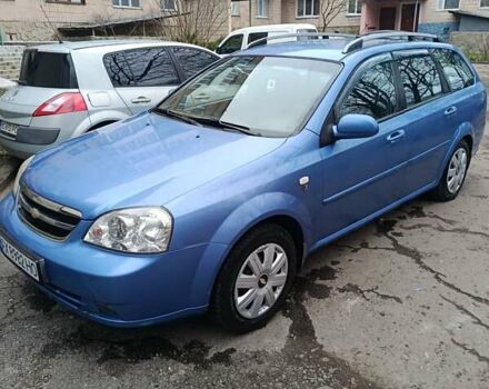 Синій Шевроле Лачетті, об'ємом двигуна 1.6 л та пробігом 220 тис. км за 3700 $, фото 1 на Automoto.ua