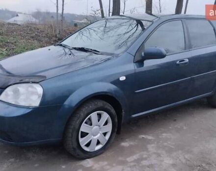 Синий Шевроле Лачетти, объемом двигателя 1.6 л и пробегом 239 тыс. км за 3700 $, фото 2 на Automoto.ua