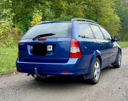 Синий Шевроле Лачетти, объемом двигателя 1.6 л и пробегом 200 тыс. км за 3999 $, фото 3 на Automoto.ua