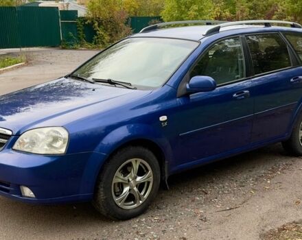 Синий Шевроле Лачетти, объемом двигателя 1.6 л и пробегом 200 тыс. км за 3999 $, фото 4 на Automoto.ua