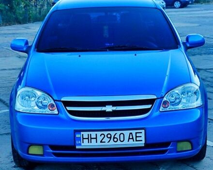 Синий Шевроле Лачетти, объемом двигателя 1.8 л и пробегом 130 тыс. км за 4600 $, фото 4 на Automoto.ua