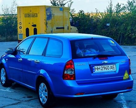 Синий Шевроле Лачетти, объемом двигателя 1.8 л и пробегом 130 тыс. км за 4600 $, фото 1 на Automoto.ua