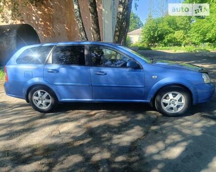Синий Шевроле Лачетти, объемом двигателя 1.8 л и пробегом 228 тыс. км за 3200 $, фото 5 на Automoto.ua