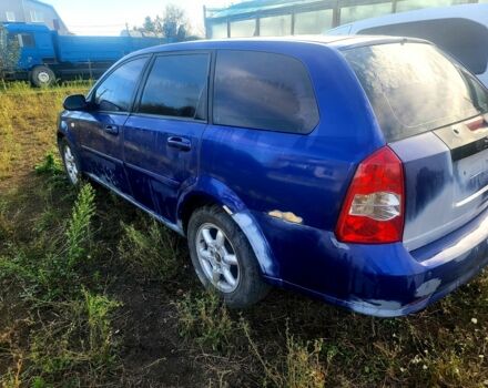 Синий Шевроле Лачетти, объемом двигателя 1.6 л и пробегом 320 тыс. км за 2100 $, фото 2 на Automoto.ua